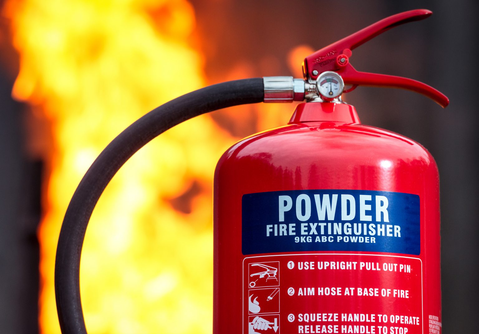 How To Use A Dry Powder Fire Extinguisher Fire And Security Group 